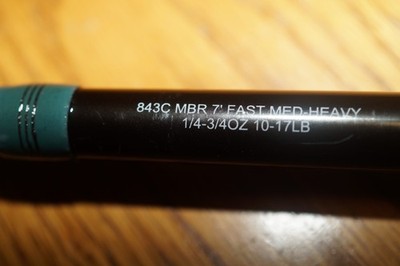 Shimano G Loomis Conquest 843C MBR 7  Medium Heavy Fast Casting Rod