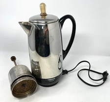Farberware Superfast Fully Automatic 12 Cup Percolator Coffee Pot FCP412 Tested
