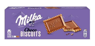 Milka Choco Biscuit 150g - Butterkekse in Schokolade - knusprige Schoko Kekse
