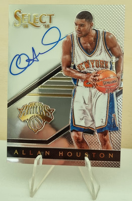 2014-15 Panini Select Signatures #S-AH Allan Houston AU SER /149