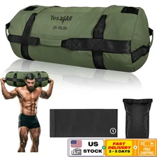 Adjustable Sandbags Weight Training Core Strength Fitness Durable Nylon Handles