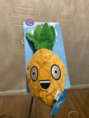 BarkBox Penny The Pineapple Spikey Ball Crinkly Squeaky Durable