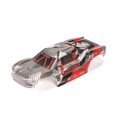 ARRMA VORTEKS Clipless Painted Decaled Body Red ARA 2143