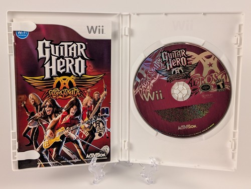 Guitar Hero Aerosmith (Nintendo Wii) ➡️CIB - Tested - Excellent 📀! - Picture 3 of 5
