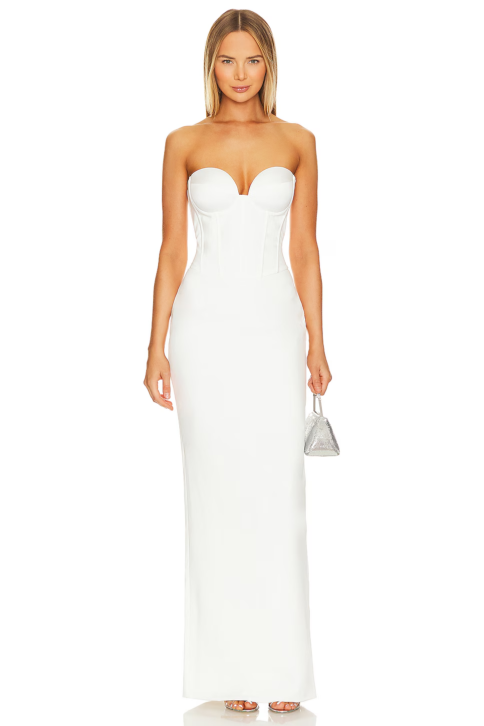 retrofete Luna Dress in White Sarin Party Cocktail L NWT $598
