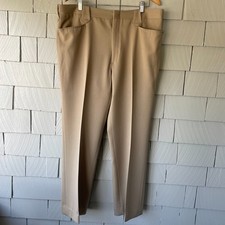 Vintage H Bar C Ranchwear Classic Tan Gabardine Mens Swanky Western Pants 40/31