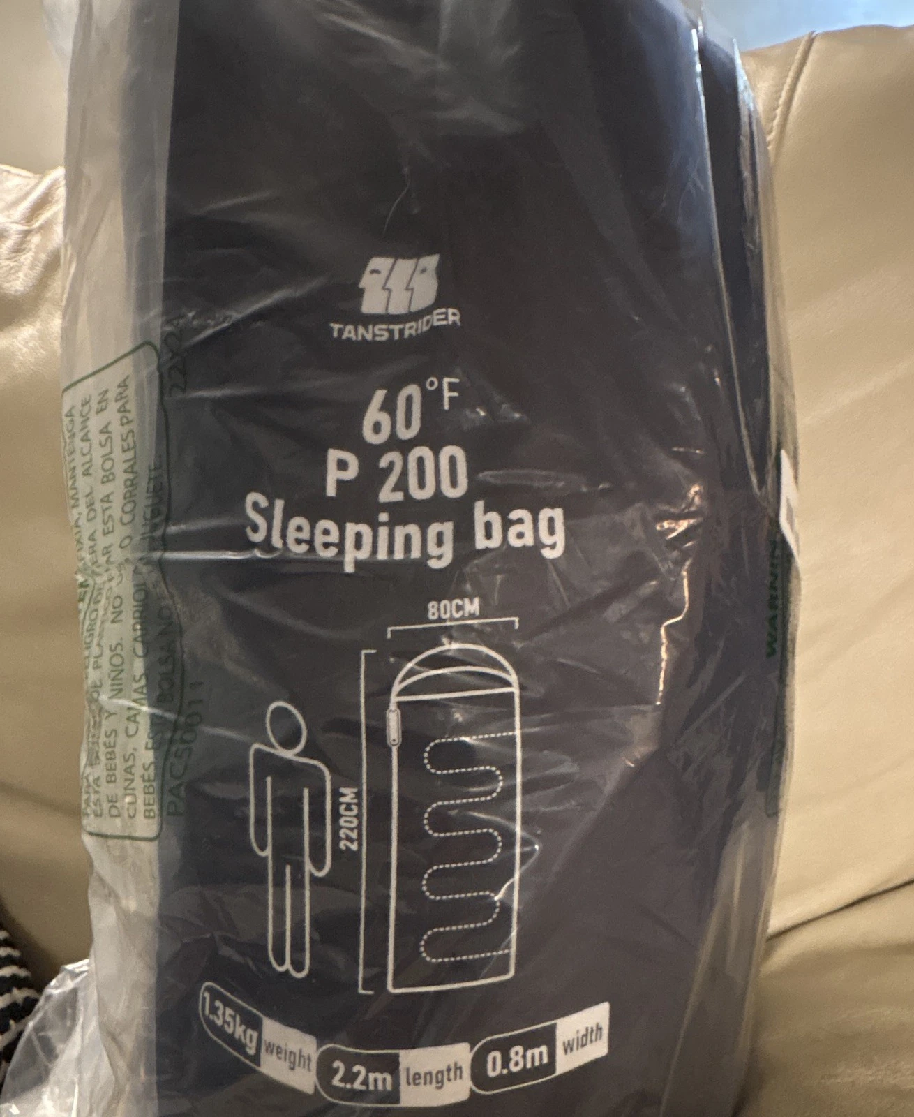 Aonhom PUFF SLEEPING Pad 220x80cm Synthetic