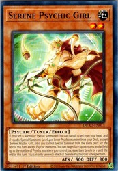 Serene Psychic Girl DUAD-EN013 Duelist's Advance 1st Edition Common