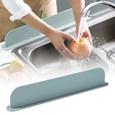 Silicone Faucet Mat For Kitchen Sink Splash Guard Bathroom Water Draining Pad OY