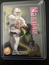 SkyBox 1998 Thunder Peyton Manning #239 Rookie Colts Volunteers Football Card. rookie card picture