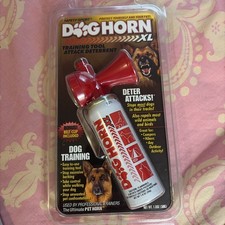 Dog Horn Xl Training Tool Attack Deterrent Personal Safety 1.8 Oz. Dog Horn Xl Training Tool Attack Deterrent Personal Safety 1.8 Oz.
