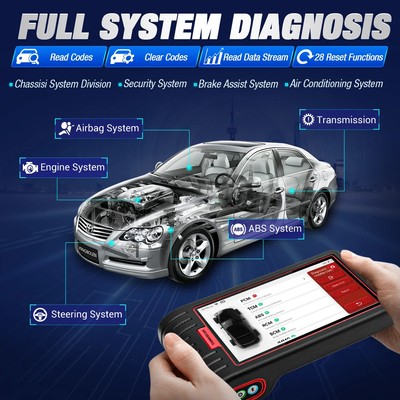 OBD-Scanner CANFD, 28 Resets, Android 10, 5,99 Zoll, lebenslange Updates