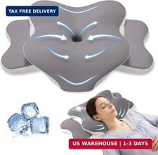 Sleep Apnea Pillow for Side Sleepers, Cervical Neck Pillow for Neck Pain Relief,