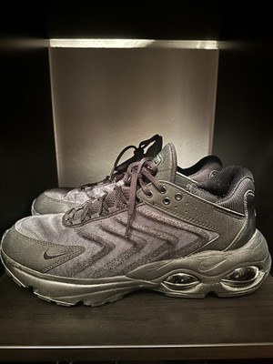 Nike Herren Air Max TW Sneaker Schwarz Mesh/Synthetik Low ämpfend, Leicht EU 44