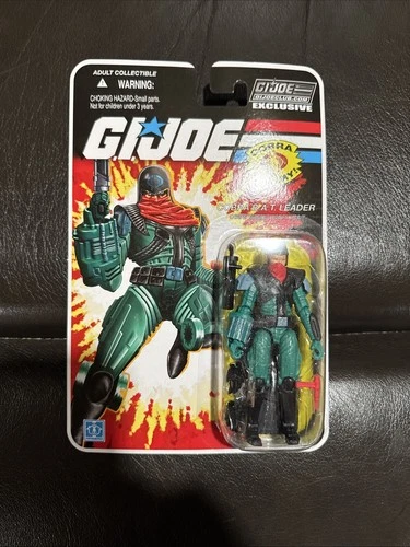 GI JOE COLLECTOR'S CLUB FSS 8.0 COBRA B.A.T LEADER OVER KILL New/Sealed