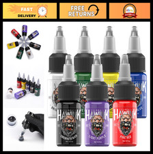 HAWINK Tattoo Ink Set 1/2oz 15ml Tattoo Supply Ink USA 7 Colors Pigment Kit TI