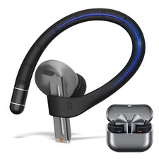 Ear Hooks w/Lanyard Black for Galaxy Buds 3 Pro 2024 Galaxy Buds 3 FE 2025 