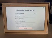 Facebook Portal (2nd Generation) Smart Speaker - White, 10”