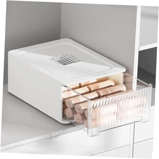 Underwear Organizer Drawer, 12 Cells Plastic Sock Underwear Storage Drawer,