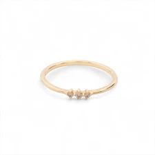 ete diamond Ring K10(YG) 0.5g 0.02