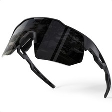 Polarized Sports Sunglasses for Men Women UV Protection Baseball Cycling Runn...