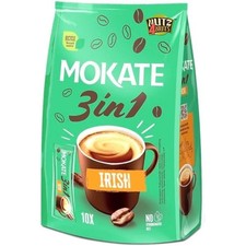 Mokate Irish Instant Coffee 3in1 (10X 18g) - UK Seller & Same Day Free UK Post 37.28 per kilo