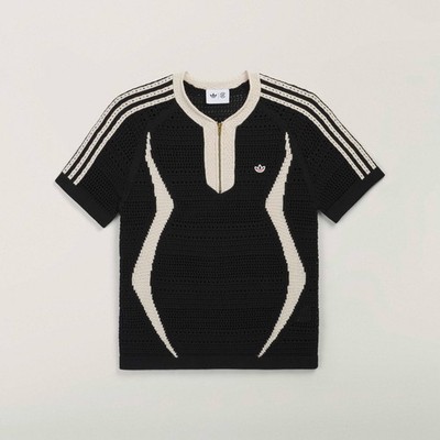 Adidas Originals x CLOT Knit Jersey (Black/Wonder White) by Edison Chen KE7074