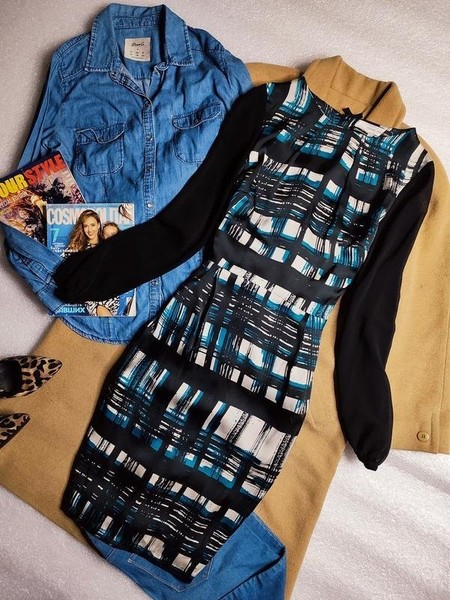 Women Taobao Dress Black 38 / M / 46