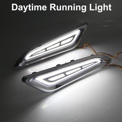 LED DRL Side Fender Marker Daytime Running Light For Nissan Armada 2017-2022