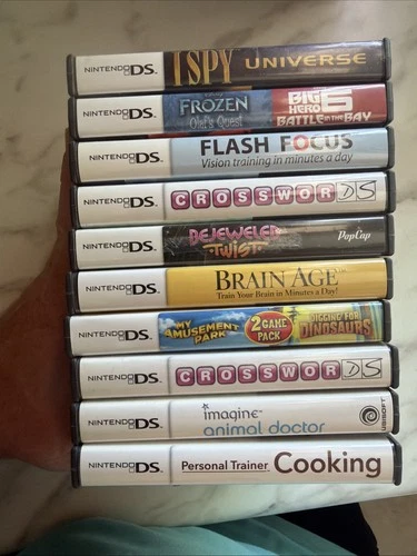 Nintendo DS Games (LOT OF 10) Kids Games / Educational Games