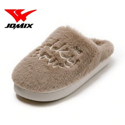 JOMIX Pantofole Donna Inverno Lettere Peluche Pantofole Antiscivolante