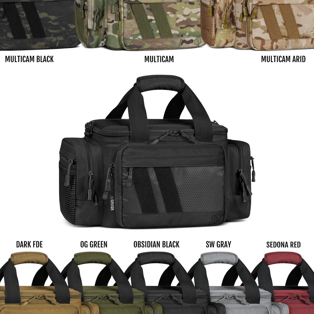 NATO 24” Tactical Gun Range Bag – Heavy Duty Nylon Duffel For Pistols & Ammo