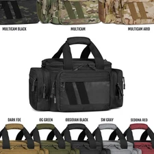 Tactical 3 Pistol Range Bag Shooting Handgun Revolver Hunting Duffle Ammo Case