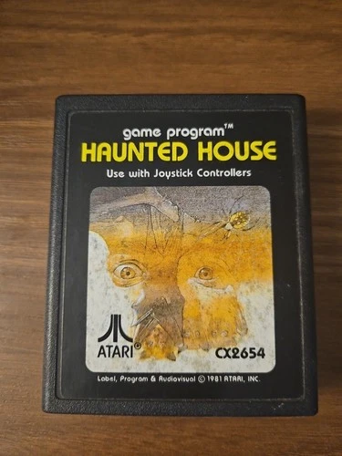 Haunted House Atari 2600 Loose - Super Clean Label