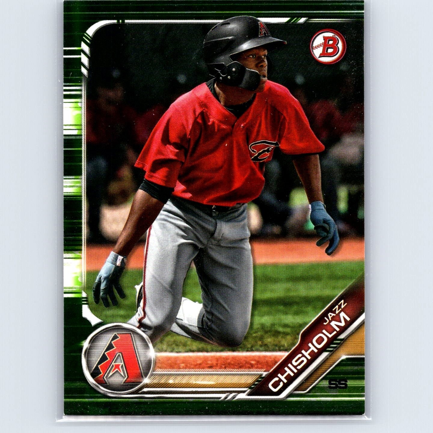 2019 Bowman - Prospects Jazz Chisholm #BP-61 - Camo - Arizona Diamondbacks