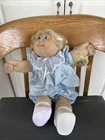 1986 Cabbage Patch Kids #10 Headmold hm10. Cornsilk  Kids. 2 Teeth. Blue Eyes.