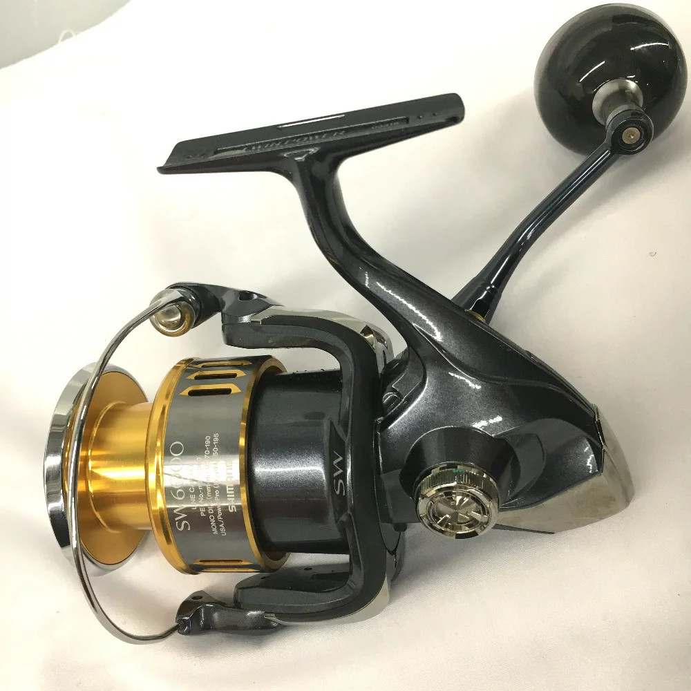 SHIMANO - zum　15 ツインパワーSW6000PG 美品 Shimano 15 TWIN POWER SW 6000-PG Spinning Reel 4969363033192