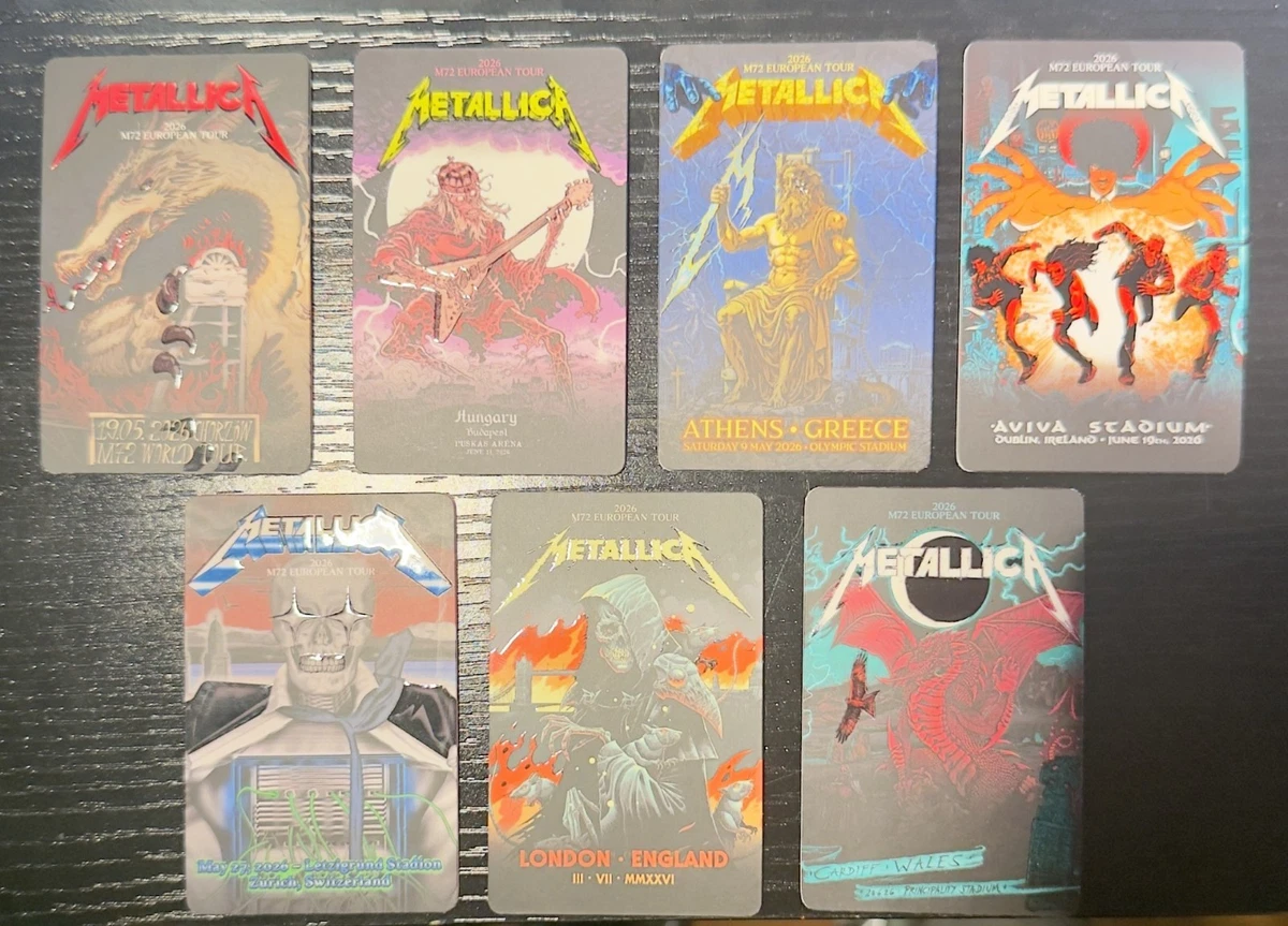 Metallica Concert Memorabilia for sale | eBay