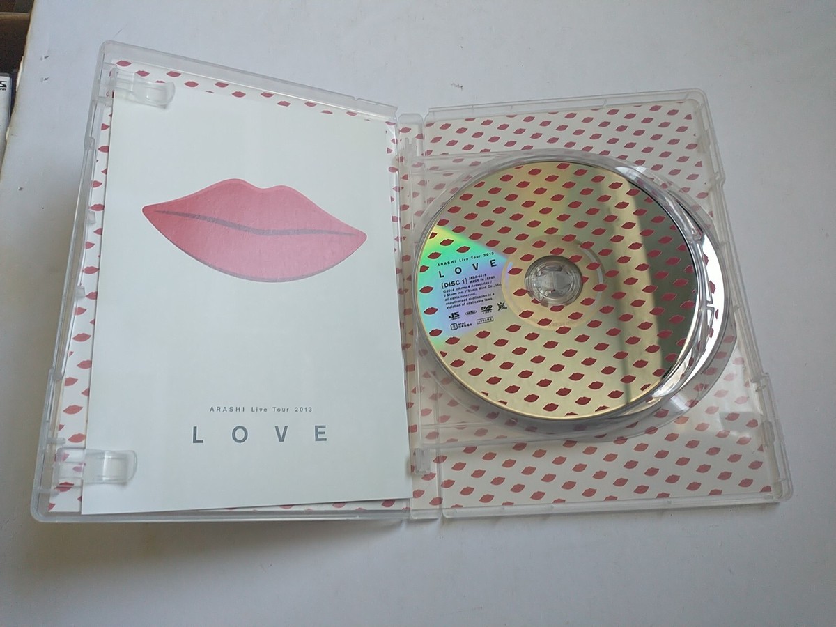 ARASHI DVD Normal Edition Live Tour 2013 LOVE | eBay