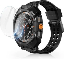 Samsung Galaxy Watch 7 Ultra [47mm] 2024, SUPCASE Shockproof Strap Band Case +SP