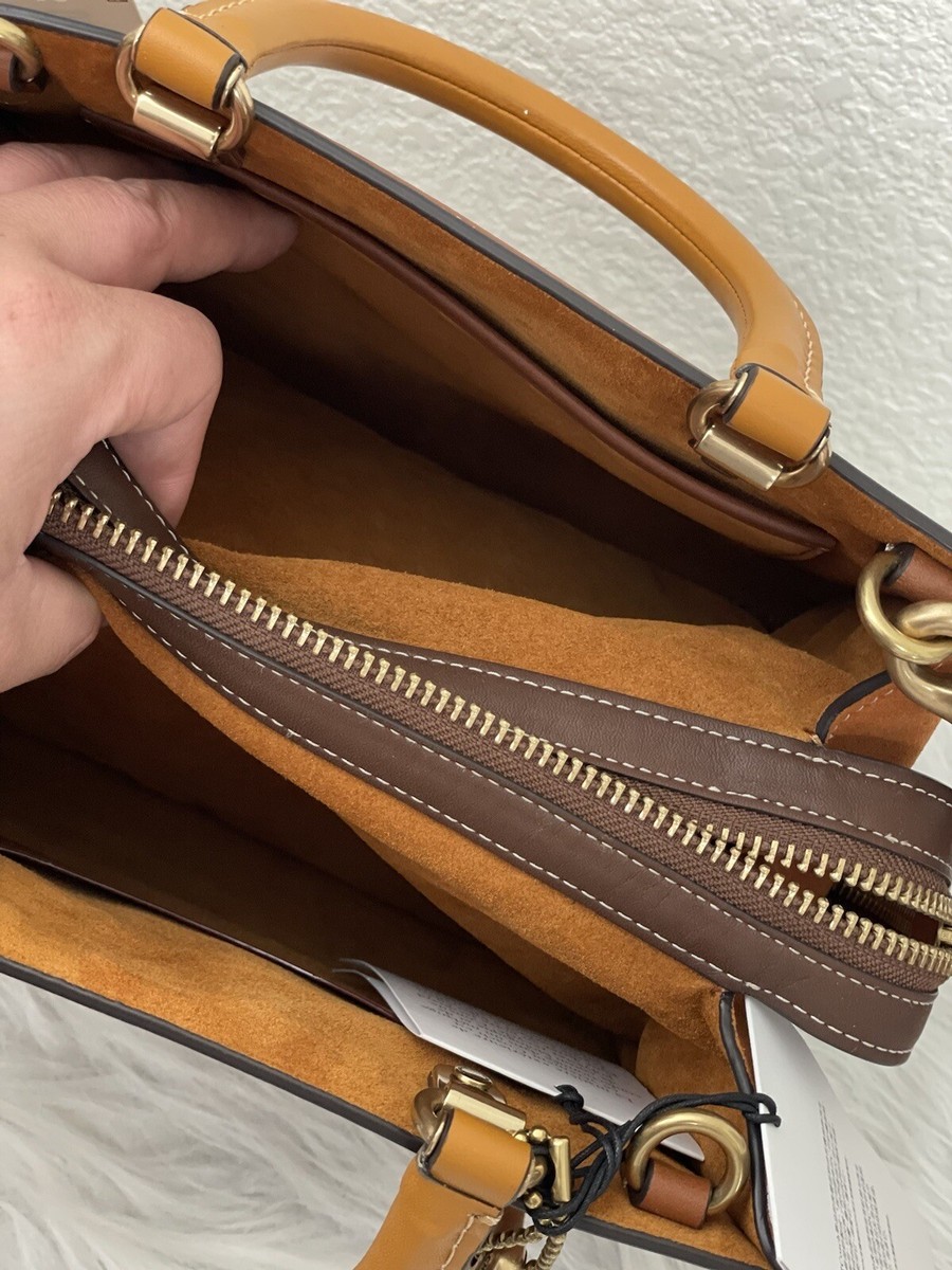 COACH SIGNATURE JACQUARD ROGUE 25 NWT C6444 Retail:$675 Dust Bag