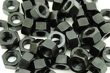 (50) Structural DH Heavy Hex Nuts 5/8-11 Coarse Thread Plain ASTM A563