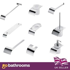 Jolts Modern Bathroom Accessories Chrome Plated Brass Wall Mounting Fixtures