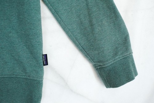 Maglione girocollo uomo Patagonia verde cotone taglia S - Foto 2 di 5
