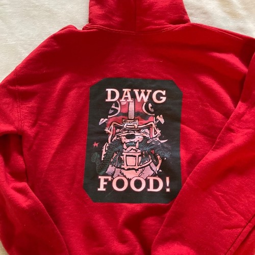 Georgia Bulldogs Red Hoodie size Youth L - 第 1/5 張圖片