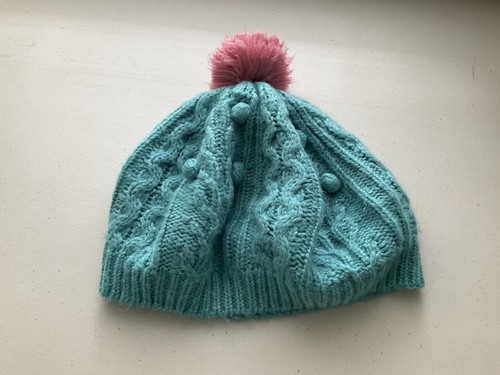 Mini Boden Turquoise Winter Set Hat Size M, Scarf, and Gloves Size S - Picture 5 of 13