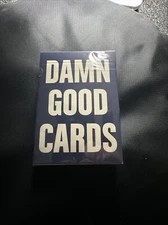 Damn Good Cards Art of Play Limited Edition Playing Cards Dan & Dave  Sealed # 7