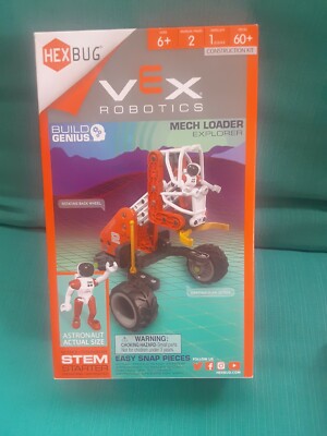 HEX BUG Vex Robotics Mech Loader Explorer Build Genius Electronic STEM Toy