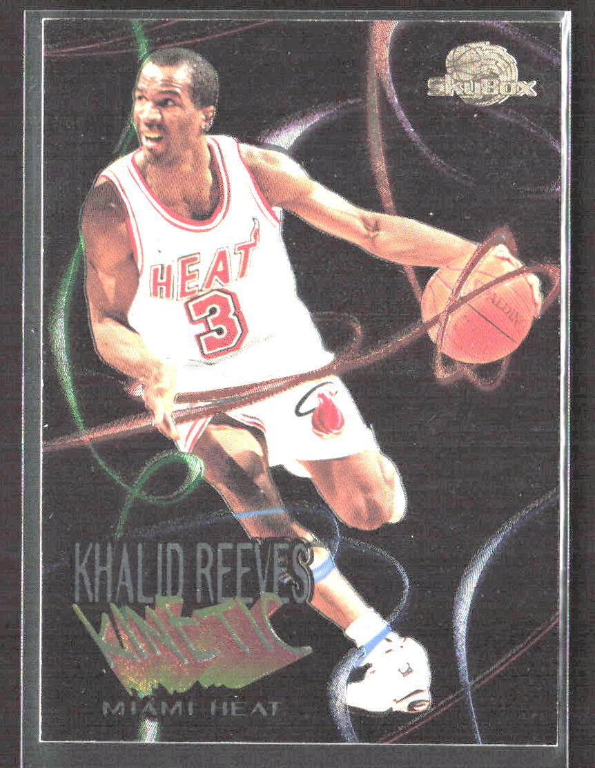 Khalid Reeves 1995-96 SkyBox Premium #K6 Kinetic Miami Heat