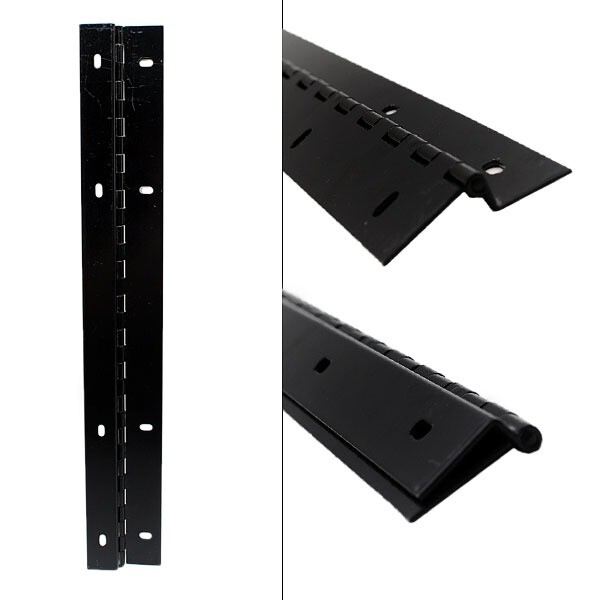 Premier Pontoon Boat Offset Hinge 16 x 2 3/8 Inch 16 Gauge Aluminum